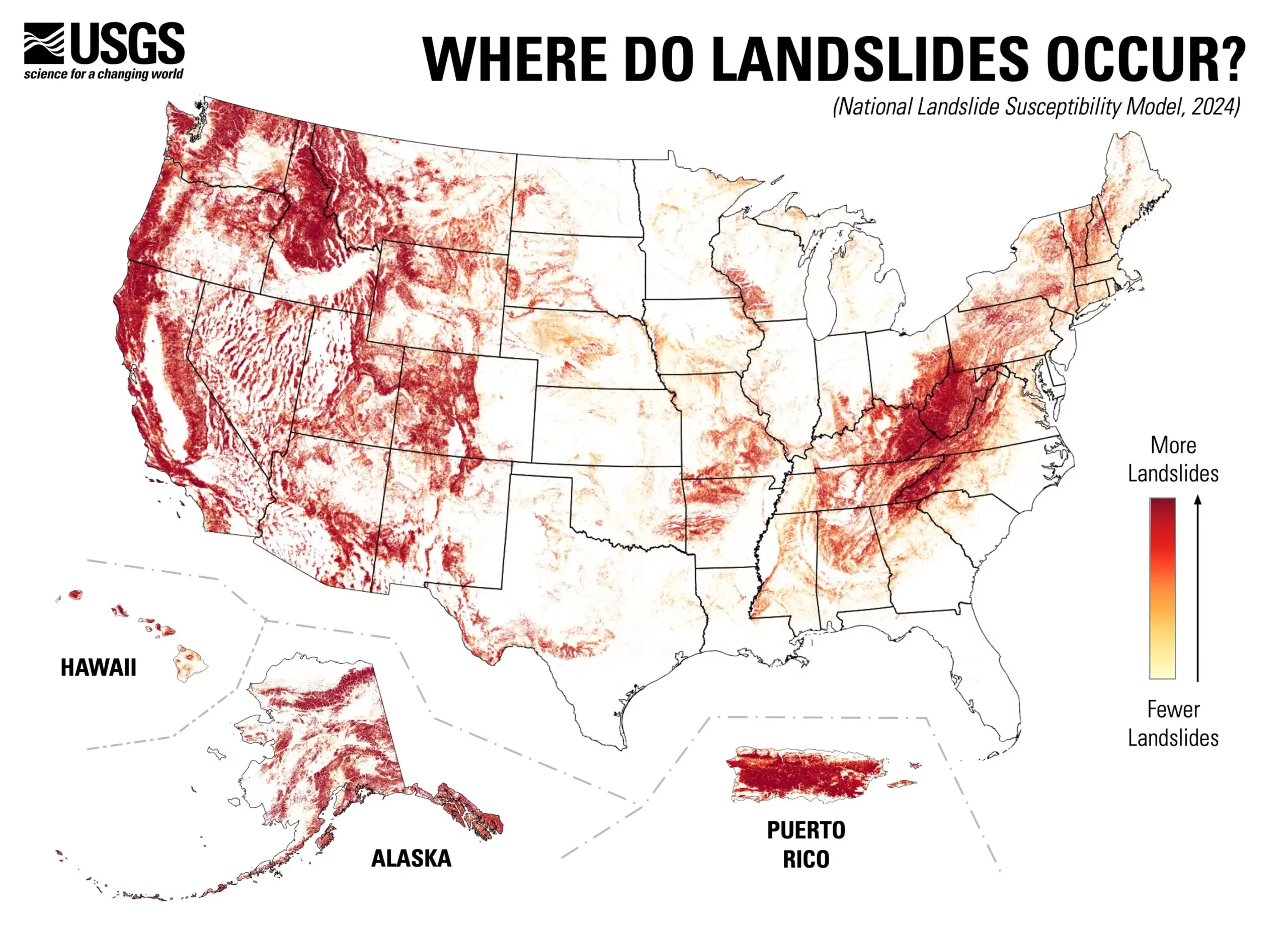 Mapping the Hidden Dangers: New Insights into Landslide Risks Across the U.S.