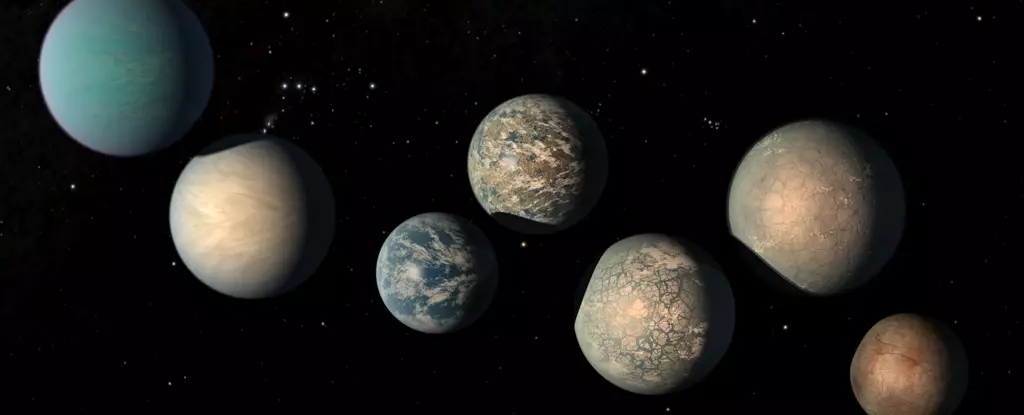 Unveiling Water Worlds: The Fascinating TRAPPIST-1 Exoplanet System
