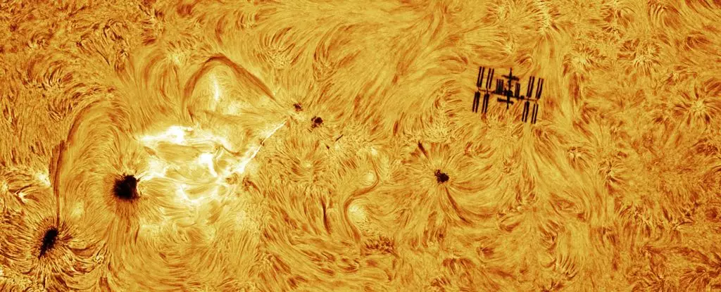 Capturing Cosmic Moments: The Astounding Fusion of Human Ingenuity and Solar Fury